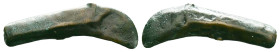 SKYTHIA. Olbia. AE Dolphin, ca. 5th-4th Century B.C. Reference: Condition: Very Fine

Weight: 2,16 gr. Diameter: 29,2 mm