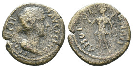 Roman Provincial Coins AE Reference: Condition: Very Fine

Weight: 4,29 gr. Diameter: 18,5 mm