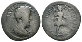 Lucius Verus, AD 161–169. AE. Reference: Condition: Very Fine

Weight: 5,95 gr. Diameter: 25,2 mm