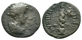 Roman Provincial Coins AE Reference: Condition: Very Fine

Weight: 4,39 gr. Diameter: 22,2 mm
