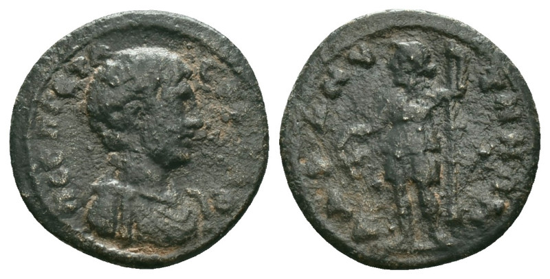 Roman Provincial Coins AE Reference: Condition: Very Fine

Weight: 2,70 gr. Di...