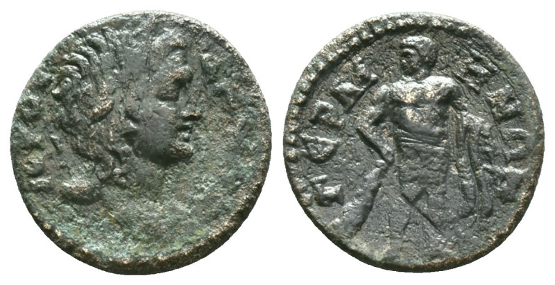 Roman Provincial Coins AE Reference: Condition: Very Fine

Weight: 3,52 gr. Di...