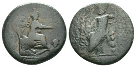 Cilicia. Tarsos. Pseudo-autonomous issue AD 138-161. struck under Antoninus Pius Bronze Æ Reference: Condition: Very Fine

Weight: 12,1 gr. Diameter...