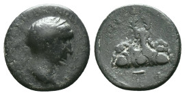 Roman Provincial Coins AE Reference: Condition: Very Fine

Weight: 3,25 gr. Diameter: 16,3 mm