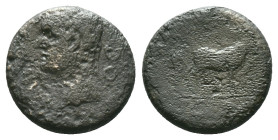 Roman Provincial Coins AE Reference: Condition: Very Fine

Weight: 3,58 gr. Diameter: 14,9 mm
