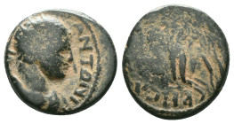 Roman Provincial Coins AE Reference: Condition: Very Fine

Weight: 6,40 gr. Diameter: 18,3 mm