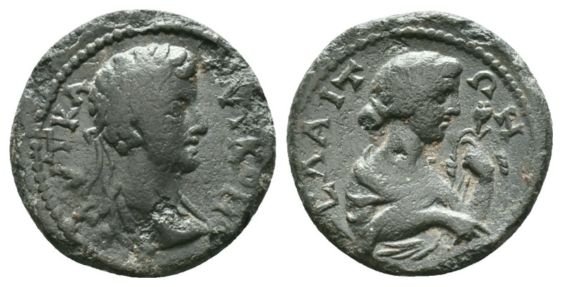 Roman Provincial Coins AE Reference: Condition: Very Fine

Weight: 3,84 gr. Di...