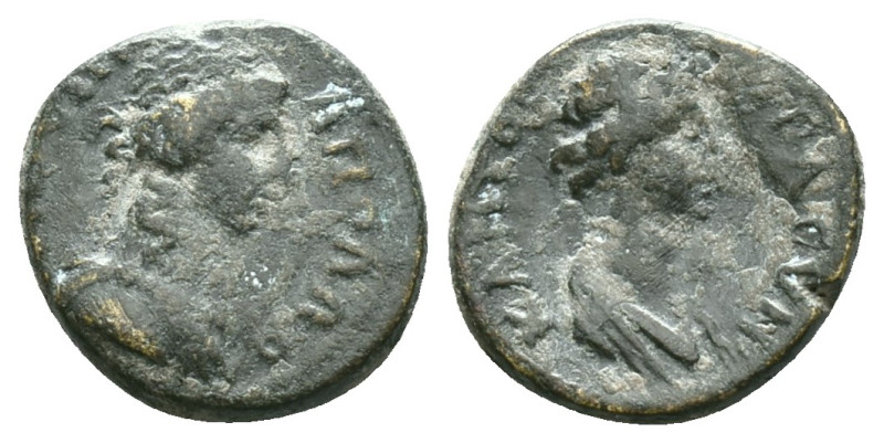 Roman Provincial Coins AE Reference: Condition: Very Fine

Weight: 2,59 gr. Di...