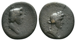Roman Provincial Coins AE Reference: Condition: Very Fine

Weight: 2,83 gr. Diameter: 17,4 mm