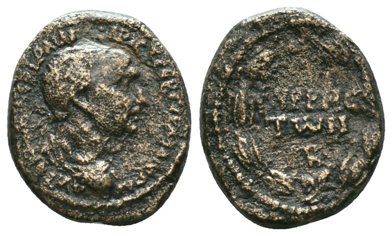 Trajan. (98-117 AD). Æ Bronze Reference: Condition: Very Fine

Weight: 7,44 gr...