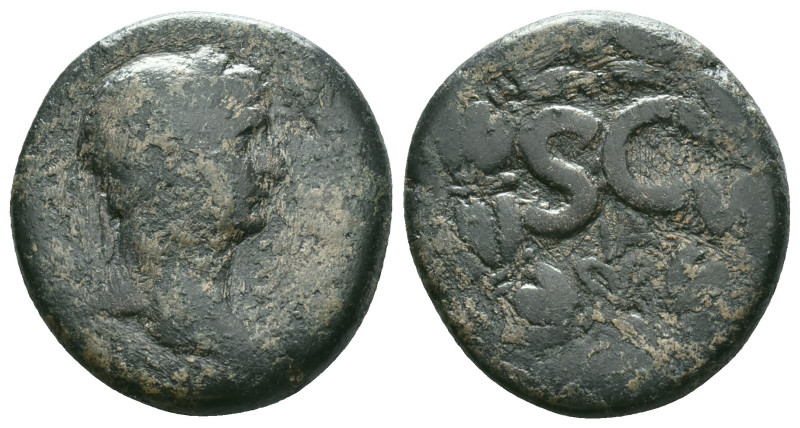 Trajan. (98-117 AD). Æ Bronze. Syria. Antioch. Obv: laureate bust of Trajan righ...