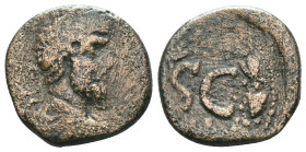 Lucius Verus (161-169). Seleucis and Pieria, Antioch. Æ Reference: Condition: Very Fine

Weight: 8,28 gr. Diameter: 22,2 mm