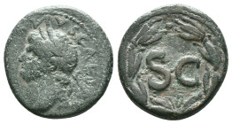 Domitian. (81-96 AD). Æ Bronze. Syria. Antioch. Reference: Condition: Very Fine

Weight: 7,57 gr. Diameter: 20,7 mm