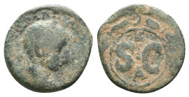 Elagabalus. (218-222 AD). Æ Bronze. Syria. Antioch. Reference: Condition: Very Fine

Weight: 3,57 gr. Diameter: 16,4 mm