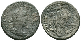 SYRIA, Seleucis and Pieria. Antioch . Philip II. As Caesar, AD 244-247. AE Reference: Condition: Very Fine

Weight: 15,1 gr. Diameter: 28,7 mm