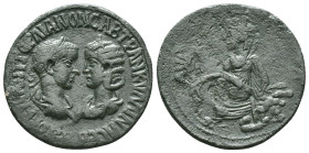 MESOPOTAMIA, Singara. Gordian III, with Tranquillina. AD 238-244. Æ . Laureate, draped, and cuirassed bust of Gordian right vis-à-vis draped bust of T...