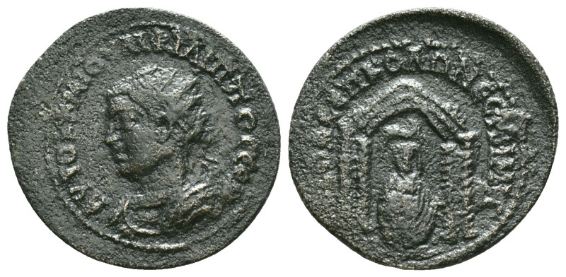 MESOPOTAMIA. Nisibis. Philip II (247-249). Ae. Obv: AYTOK K M IOYΛI ΦIΛIΠΠOC CEB...