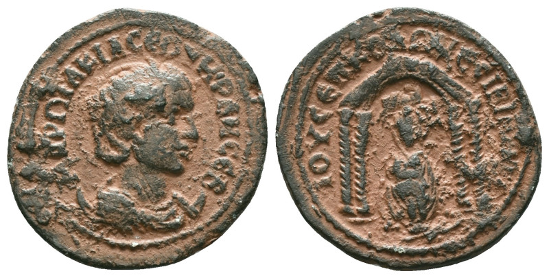 MESOPOTAMIA. Nisibis. Otacilia Severa (Augusta, 244-249). Ae. Obv : MAP ΩTAKIΛ C...