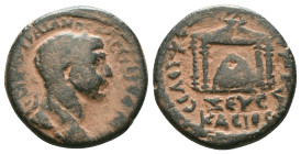 Trajan. A.D. 98-117. AE "Repatinated" Reference: Condition: Very Fine

Weight: 10,1 gr. Diameter: 23,2 mm