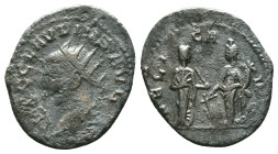 Claudius II Gothicus (268-270). AE, Antoninianus Reference: Condition: Very Fine

Weight:3,27 gr. Diameter: 21,8 mm