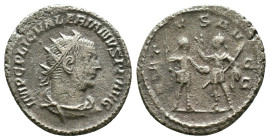 Valerian I; 253-260 AD, Antioch, Antoninianus, AE Reference: Condition: Very Fine

Weight: 3,66 gr. Diameter: 21,6 mm