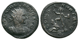 Aurelian Æ Antoninianus. Mediolanum, AD 270-275. Reference: Condition: Very Fine

Weight: 3,77 gr. Diameter: 21,7 mm
