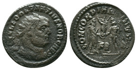 Diocletian (284-305). AE, Antoninianus. Reference: Condition: Very Fine

Weight: 2,60 gr. Diameter: 22,0 mm