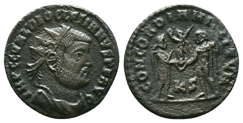 Diocletian (284-305). AE, Antoninianus. Reference: Condition: Very Fine

Weigh...