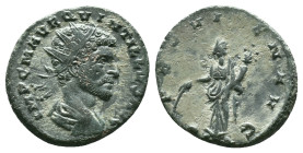 Quintillus. A.D. 270. Æ antoninianus. Reference: Condition: Very Fine

Weight: 2,72 gr. Diameter: 18,9 mm