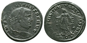 Maximianus Herculius Alexandria, 305-306 AD. AE antoninianus, Reference: Condition: Very Fine

Weight: 6,71 gr. Diameter: 29,3 mm