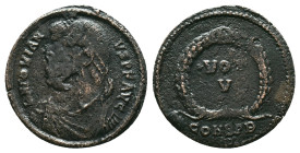 Jovian. Follis. 363-364 AD. Heraclea. Reference: Condition: Very Fine

Weight: 2,44 gr. Diameter: 20,1 mm