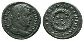 Licinius I, (A.D. 308-324), AE follis, Reference: Condition: Very Fine

Weight: 3,22 gr. Diameter: 18,9 mm
