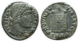 Constantine I. AD 307/310-337. Æ Follis Reference: Condition: Very Fine

Weight: 2,19 gr. Diameter: 18,2 mm