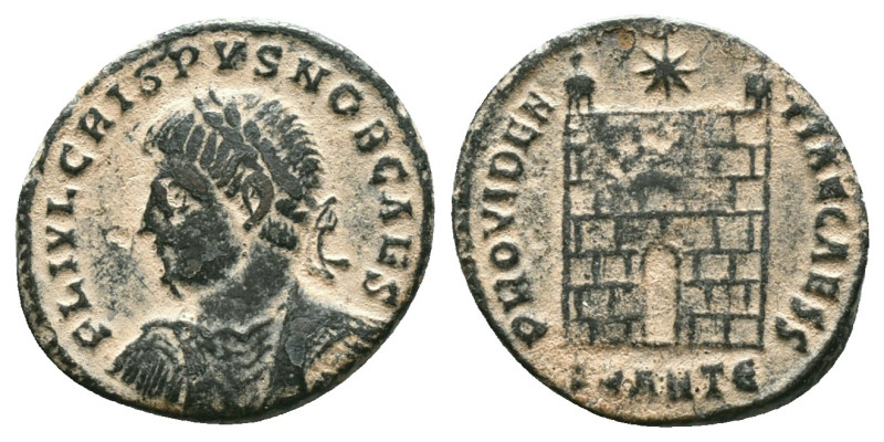 Crispus. Caesar, A.D. 317-326. Æ "Repatinated" Reference: Condition: Very Fine
...