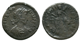 Theodosius I (379-395 AD.) AE Reference: Condition: Very Fine

Weight: 1,30 gr. Diameter: 13,6 mm