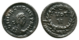 Arcadius. A.D. 383-408. Æ. 1 Reference: Condition: Very Fine

Weight: 0,82 gr. Diameter: 13,6mm