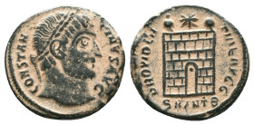 Constantine I. A.D. 307/10-337. Æ follis "Repatinated" Reference: Condition: Very Fine

Weight: 3,79 gr. Diameter: 18,3 mm