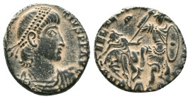 Constantine I. A.D. 307/10-337. Æ follis "Repatinated" Reference: Condition: Very Fine

Weight: 5,16 gr. Diameter: 19,4 mm