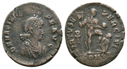 Arcadius. A.D. 383-408. Æ. 1 Reference: Condition: Very Fine

Weight: 7,36 gr. Diameter: 22,6 mm