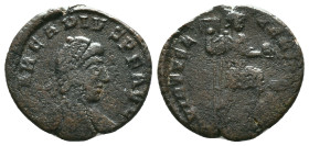 Arcadius. A.D. 383-408. Æ. 1 Reference: Condition: Very Fine

Weight: 7,43 gr. Diameter: 22,4 mm