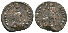 Arcadius. A.D. 383-408. Æ. 1 Reference: Condition: Very Fine

Weight: 4,32 gr. Diameter: 22,8 mm