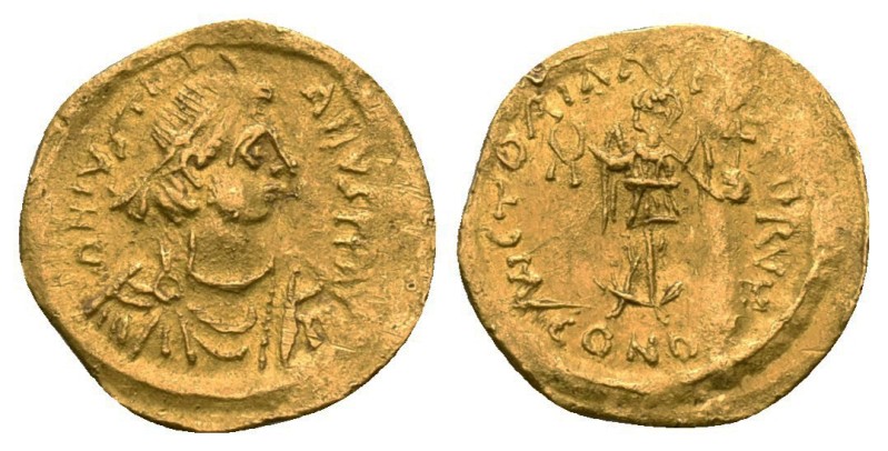 Byzantine coins JUSTINIAN I Type : Tremissis Date : 527-565 Mint name / Town : C...