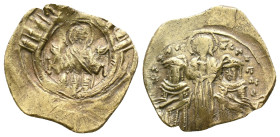 Byzantine Empire
Andronicus II Palaeologus, with Michael IX. Hyperpyron. 1294-1320 AD. Constantinople. (Doc-440). (Sear-2396). Anv.: Half-length figu...