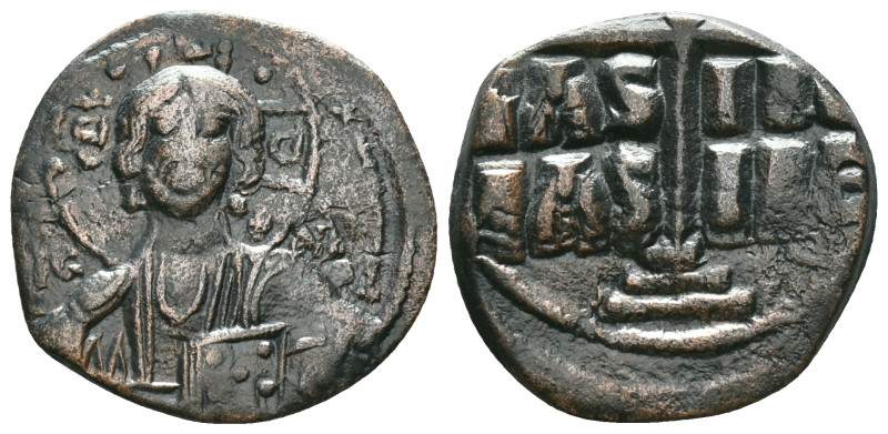 ANONYMOUS FOLLES. Class B. Attributed to Romanus III (1028-1034). Obv: + EMMA NO...