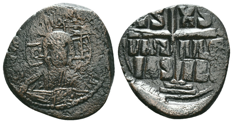 ANONYMOUS FOLLES. Class B. Attributed to Romanus III (1028-1034). Obv: + EMMA NO...