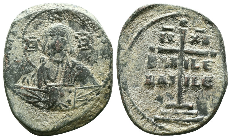 ANONYMOUS FOLLES. Class B. Attributed to Romanus III (1028-1034). Obv: + EMMA NO...