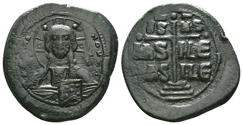 ANONYMOUS FOLLES. Class B. Attributed to Romanus III (1028-1034). Obv: + EMMA NO...