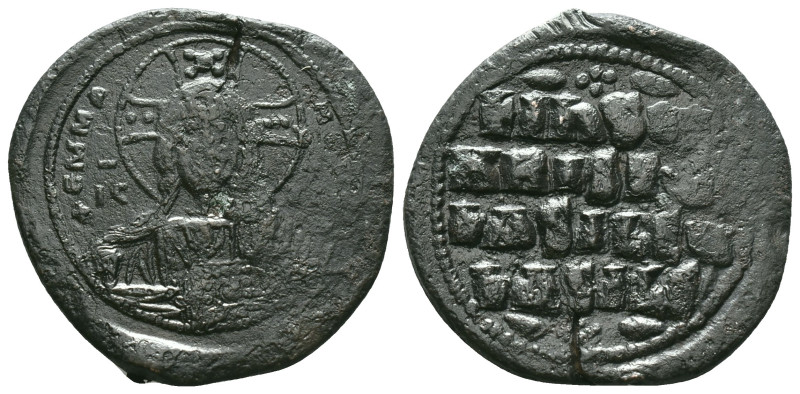 Anonymous. Class A2. Time of Basil II and Constantine VIII (1020-1028). AE folli...