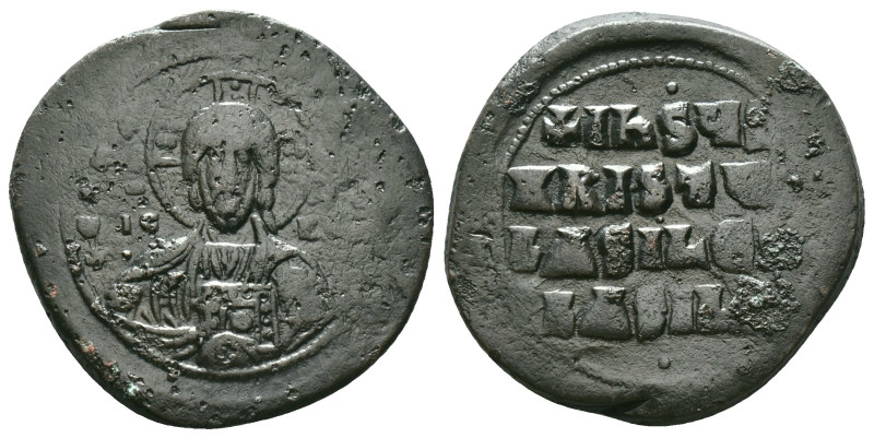 Anonymous. Class A2. Time of Basil II and Constantine VIII (1020-1028). AE folli...