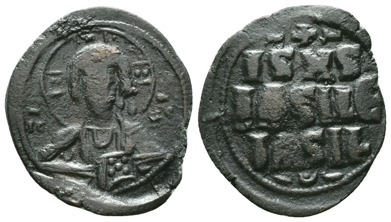 Anonymous. Class A2. Time of Basil II and Constantine VIII (1020-1028). AE folli...